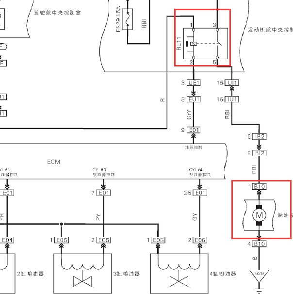 力帆LFB479Q发动机电路图