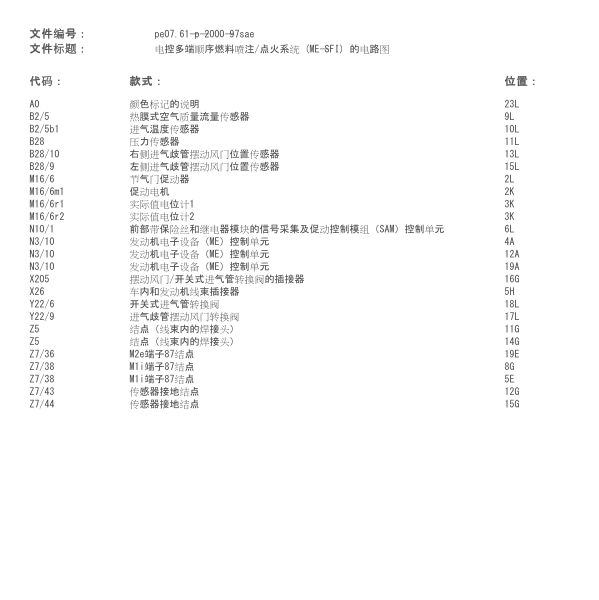 2008年奔驰S300发动机电路图