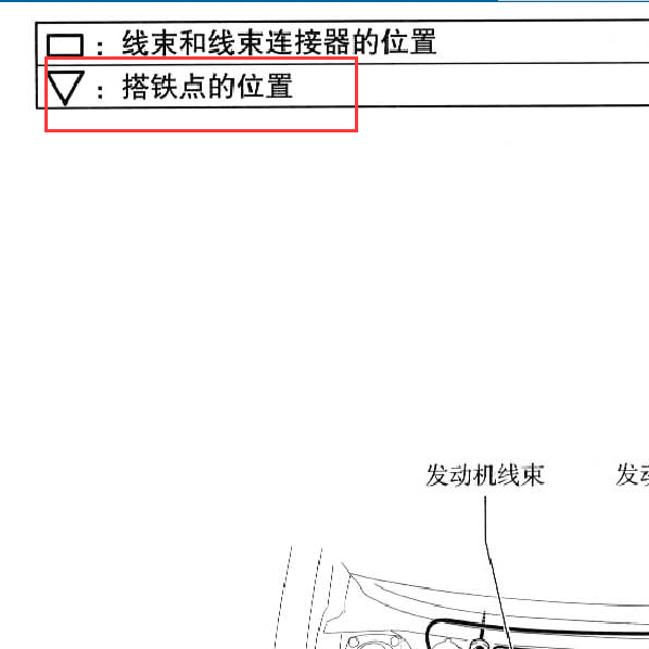 2007威驰搭铁位置