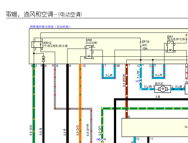 五十铃D-MAX空调系统