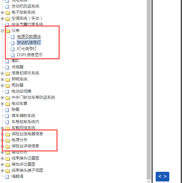 2011年长安欧诺 仪表保险电路资料