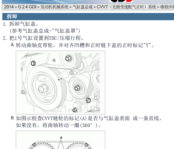 起亚索兰托G4KJ发动机维修手册