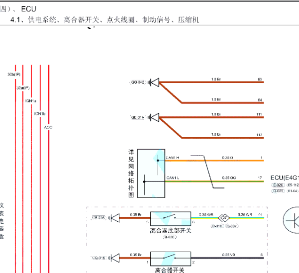 2018年奇瑞瑞虎5X发动机电路图