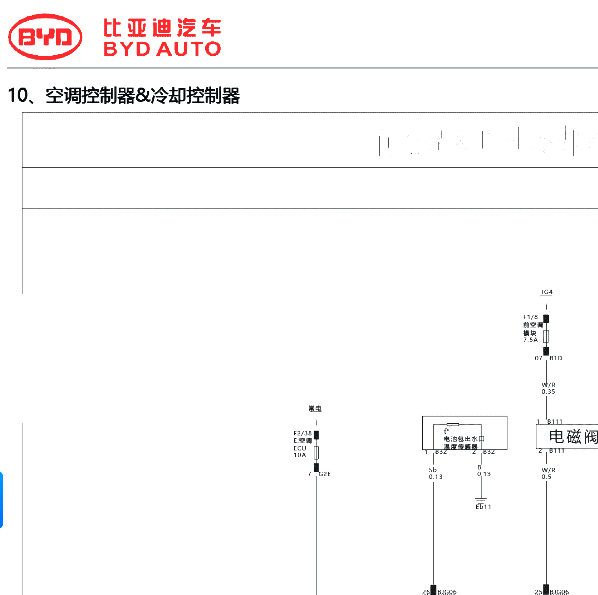 2019年比亚迪唐电路图