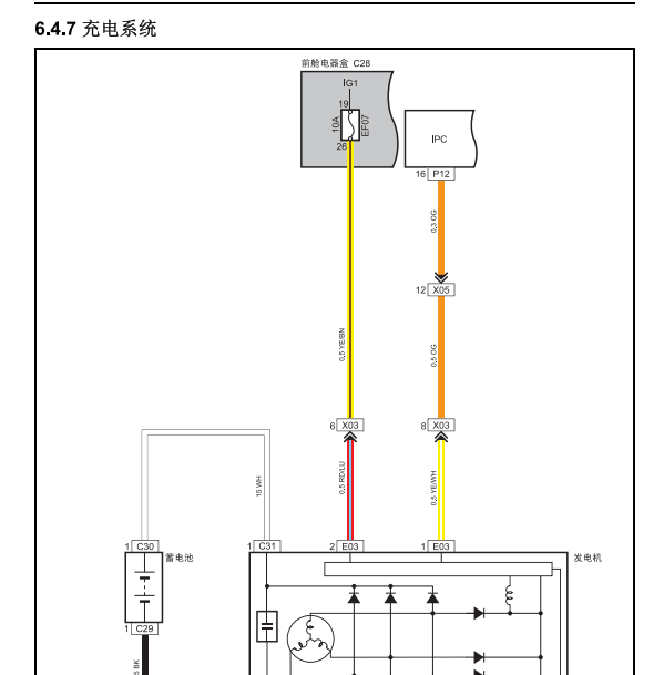 长安cs15发动机电路图