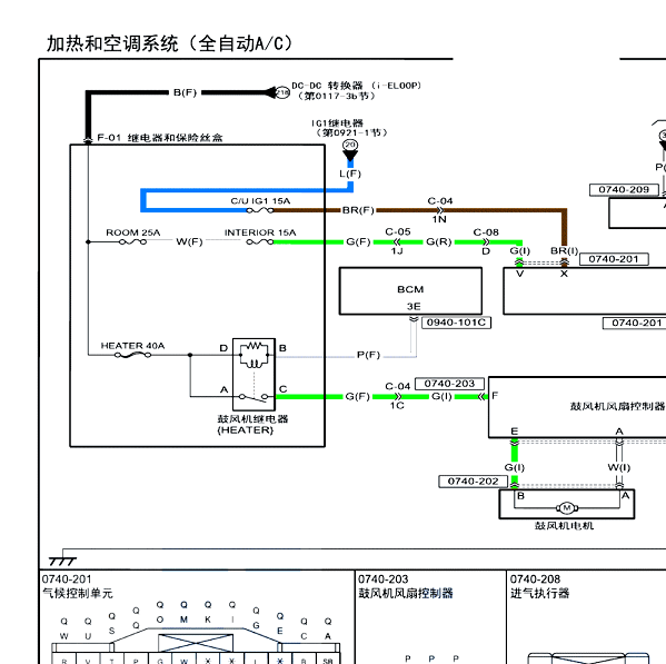 2017年马自达CX3空调电路图