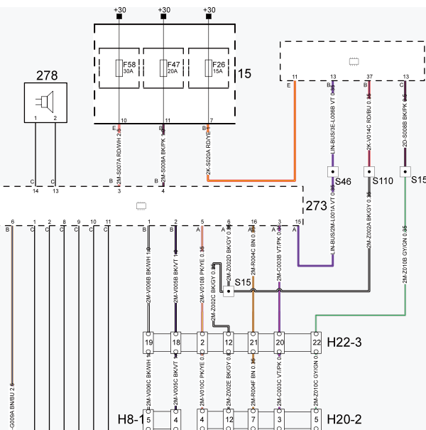 2016年观致5尾门电路图
