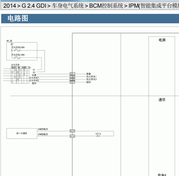 2014年起亚索兰托车身电路图