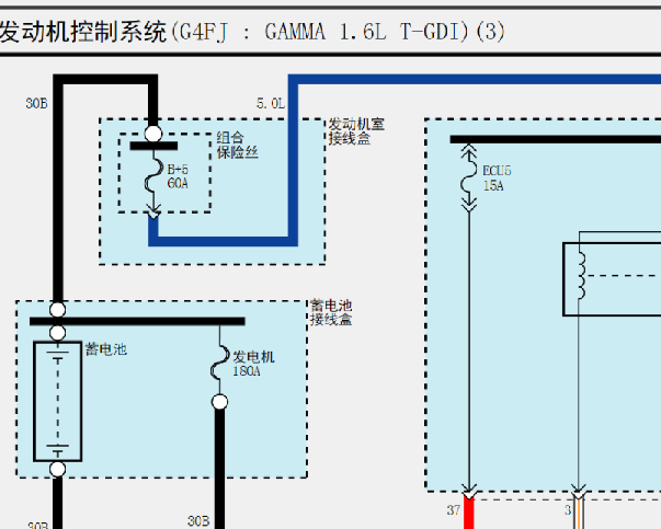G4FJ发动机电路图