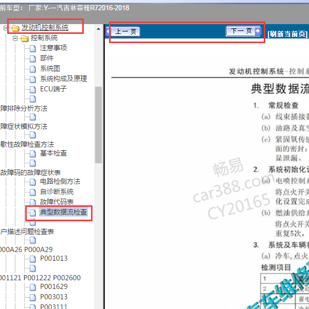 2016年森雅R7发动机匹配