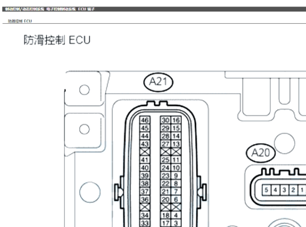 2013年雷克萨斯LS460L ABS资料