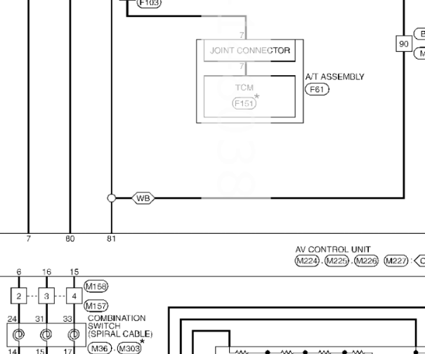 2015年英菲尼迪QX50全景线路图 模块位置