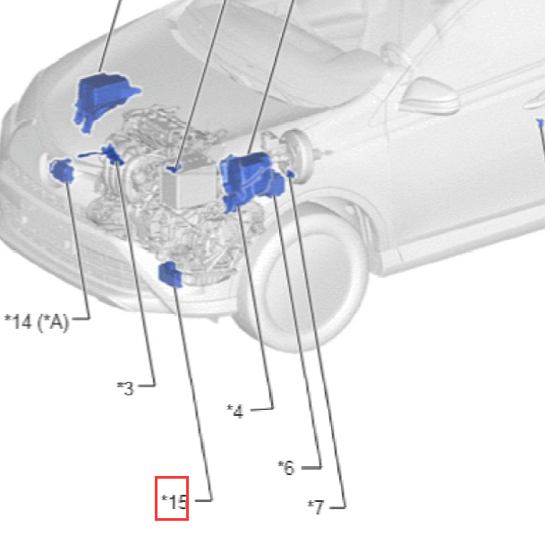 2017年丰田RAV4 备用增压转换器位置