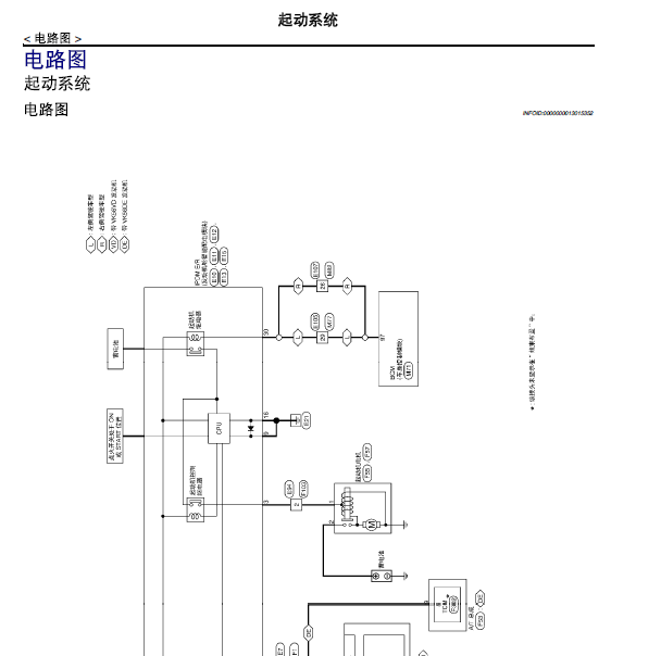 2016年日产途乐起动电路图.