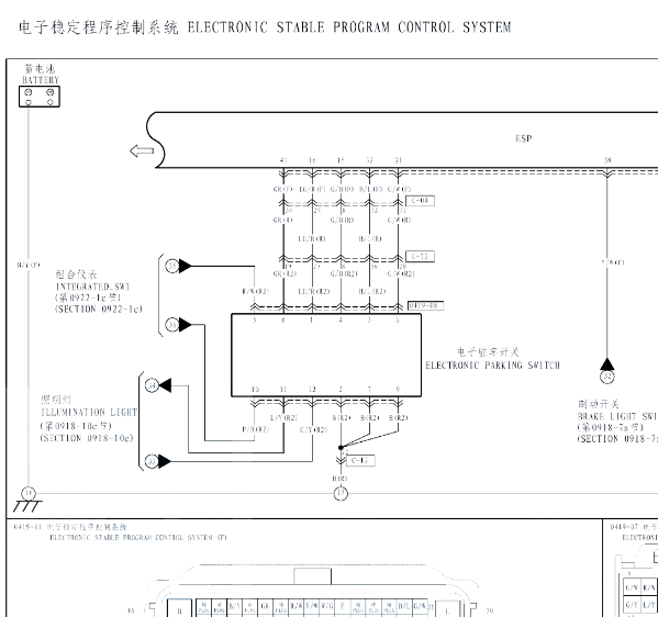 2020年海马X7ABS电路图