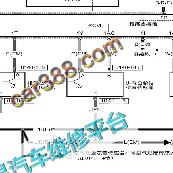 2018年马自达阿特兹发动机电路图