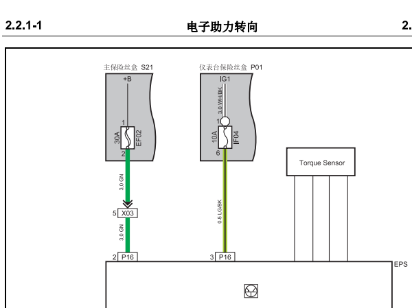 2012年长安欧若方向助力模块电路图