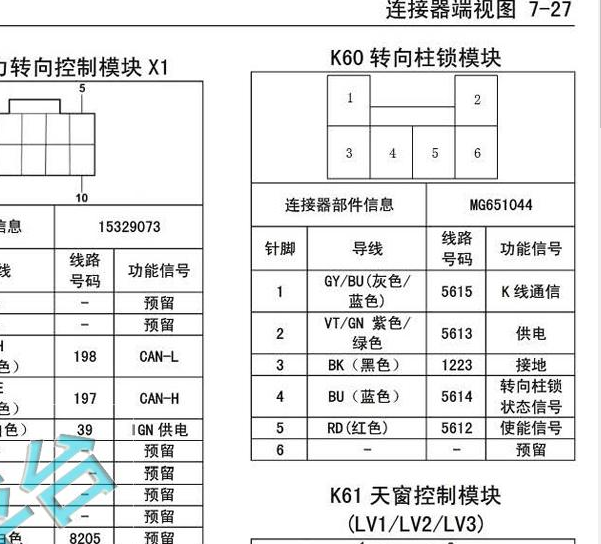 2017年宝骏730转向锁针脚
