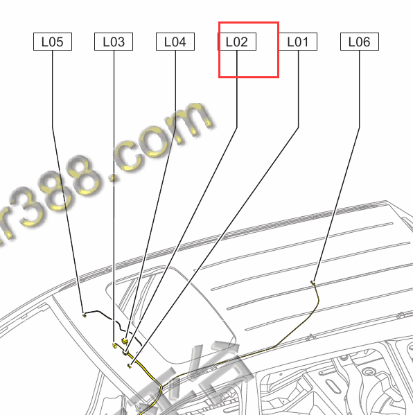 2015年长安CS75射频接收器位置