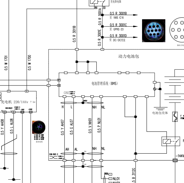 知豆2电池电路图