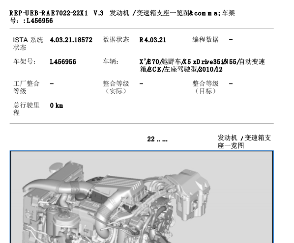 宝马X5变速箱拆装资料