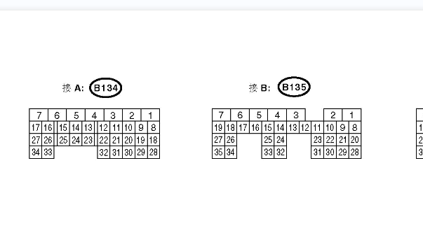 2010年斯巴鲁森林人发动机和变速箱针脚，CAN线路图