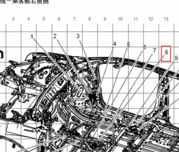 2018年凯迪拉克XT5 J312 插头位置