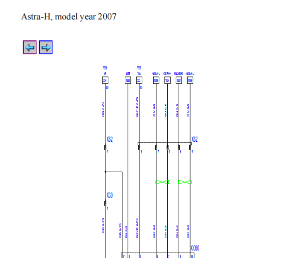 2007年欧宝雅特变速箱电路图