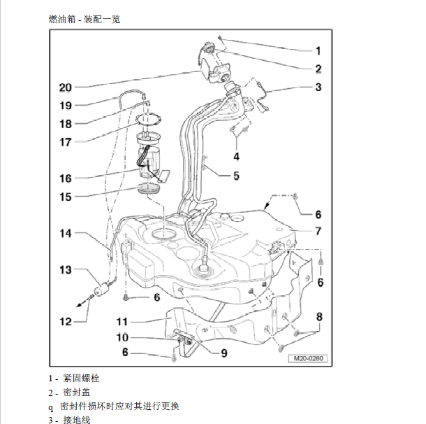 斯柯达CBZB1.2发动机 燃油系统资料