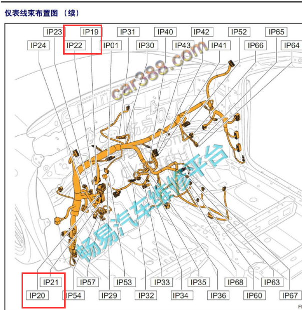 2017-2018年吉利帝豪诊车身模块位置