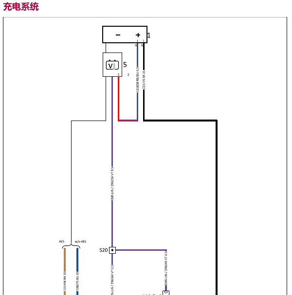 2016年观致3 发电机电路图
