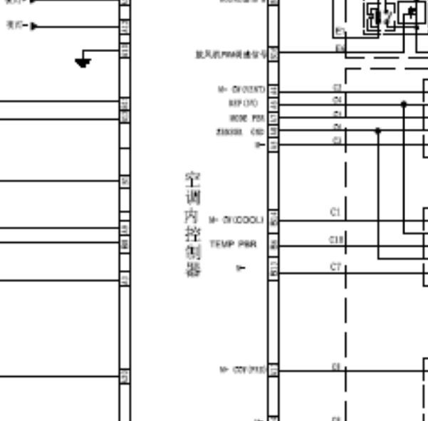 2014年江淮IEV4空调电路图