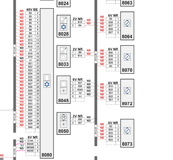 标致408空调电路图