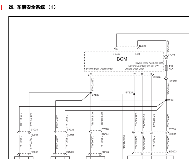 2012年MG3 遥控器电路图