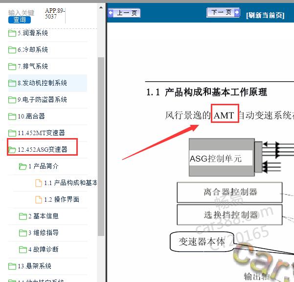 2013年东风风行景逸变速箱维修手册