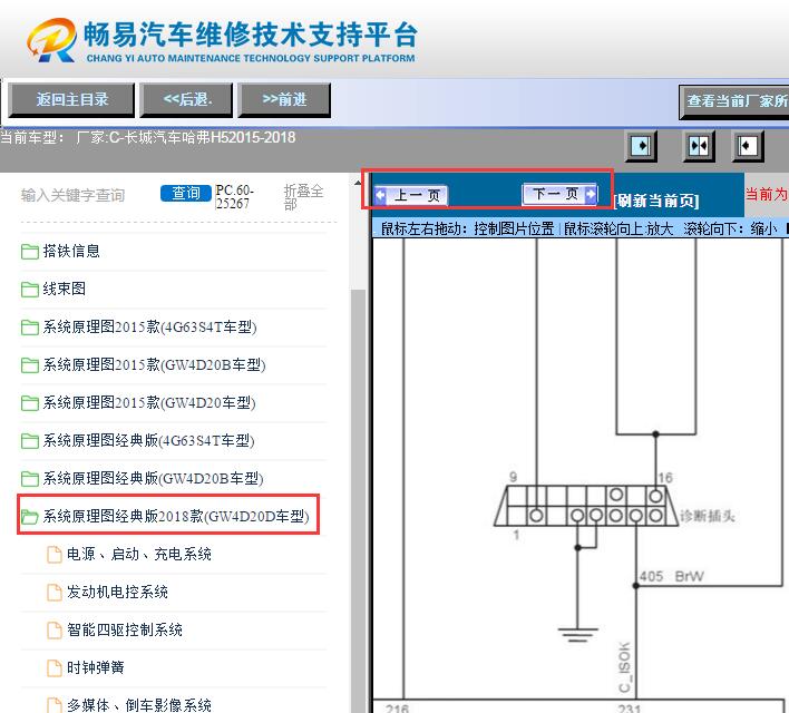 2015-2018年长城哈弗H5 网络通讯相关电路图