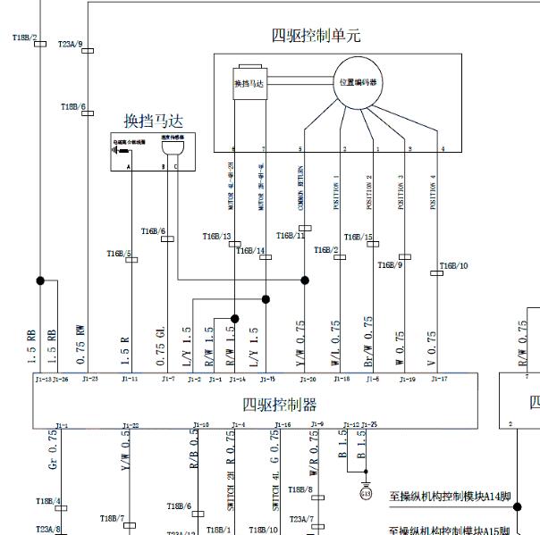 2012年黄海N2四驱电路图