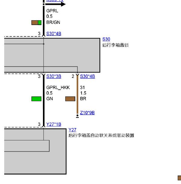 2016年宝马320i 中控电路图