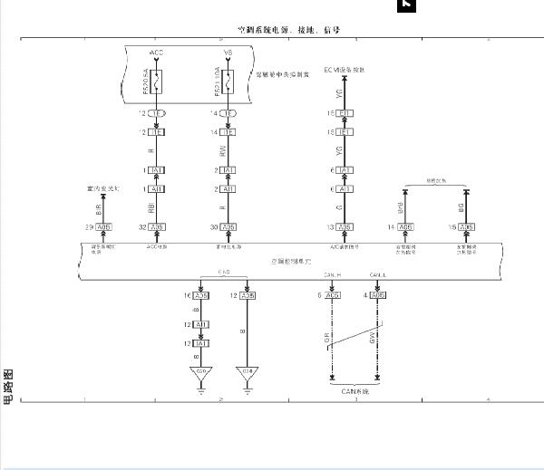 2013-2015年力帆720 CAN相关电路图