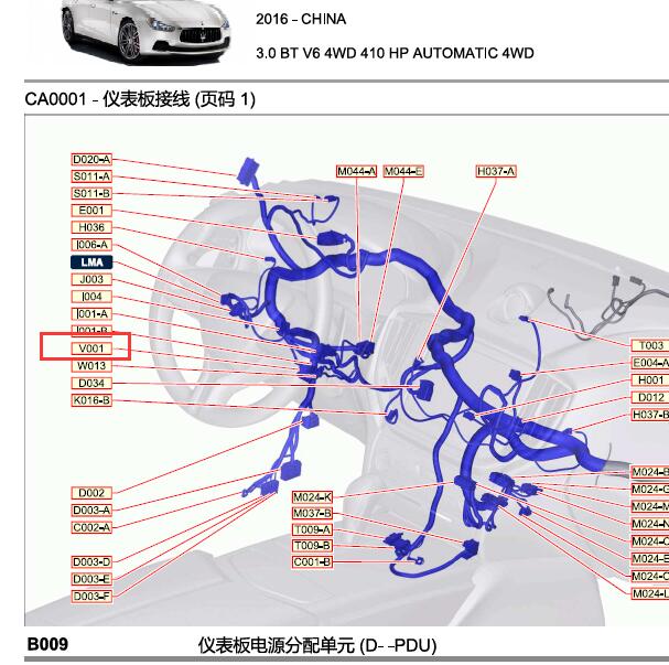 2016年玛莎拉蒂吉博力诊断接口位置