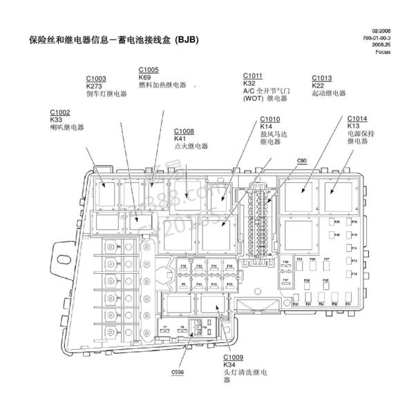 2008-2011年福特福克斯保险说明