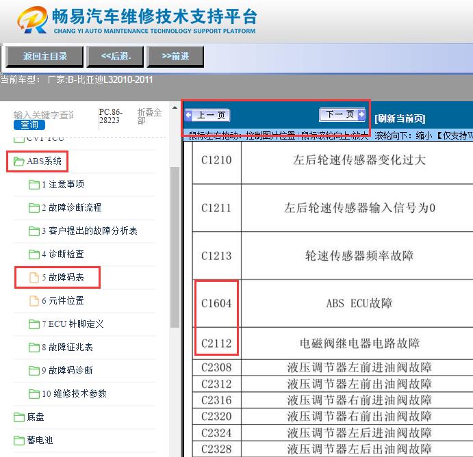 2010-2011年比亚迪L3  故障码资料