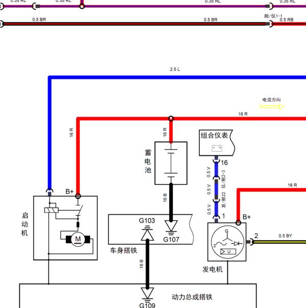 2015年奇瑞瑞虎5启动系统电路图