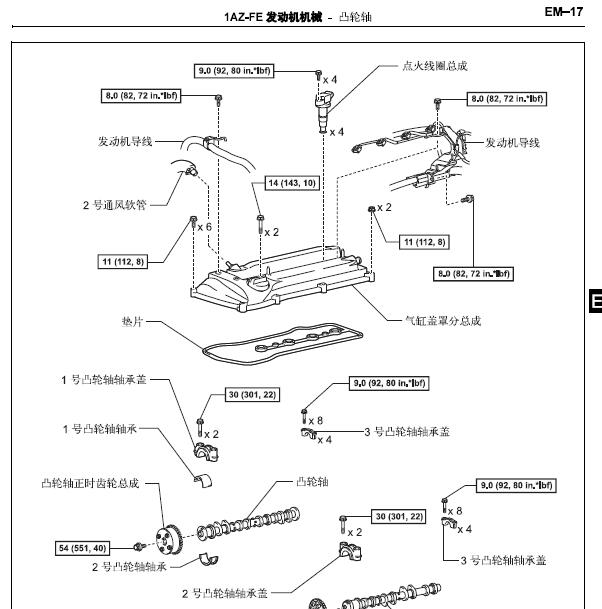 丰田RAV4 1AZ发动机维修手册