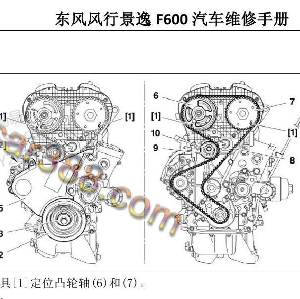 2019年东风风行F600 DFMB20发动机正时.