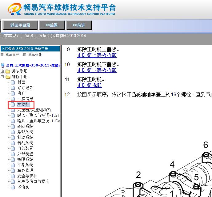 2013-2014年上汽荣威350  凸轮轴信号盘