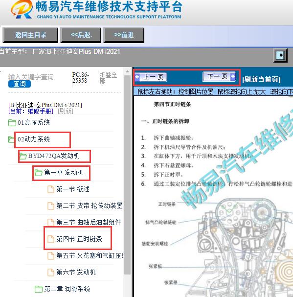 2021年比亚迪秦Plus DM-i 发动机正时