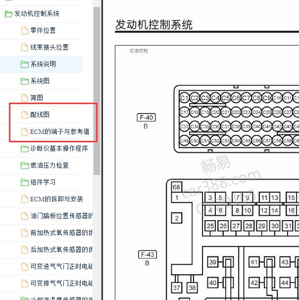 2015年纳智捷纳5 G18TE发动机针脚资料
