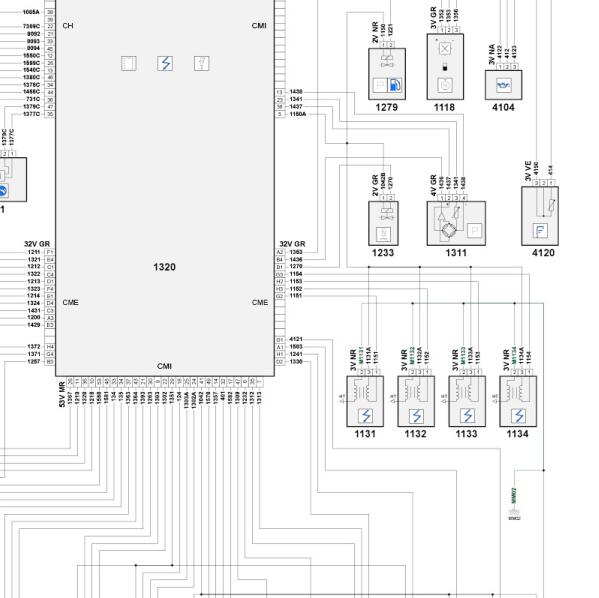 雪铁龙B3MERCOSUR 10UF51 6G01发动机电路图