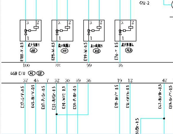 2017年森雅R7发动机电路图